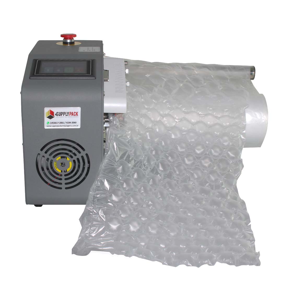 SPY-28 Air Shield produzindo manta de almofadas de ar tipo colmeia